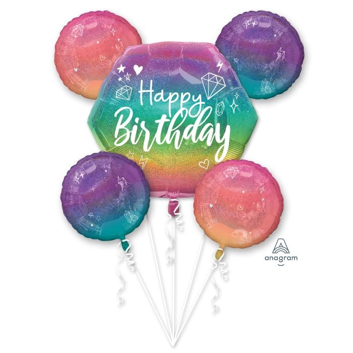 Sparkle Rainbow Birthday