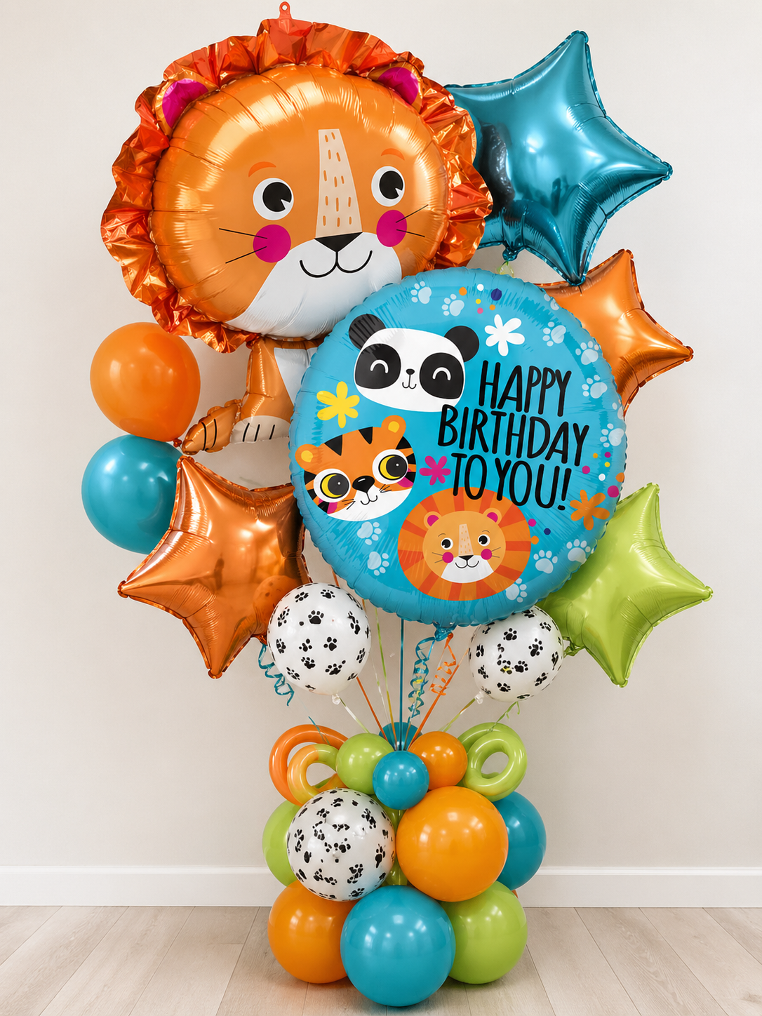 Lion & Panda Birthday