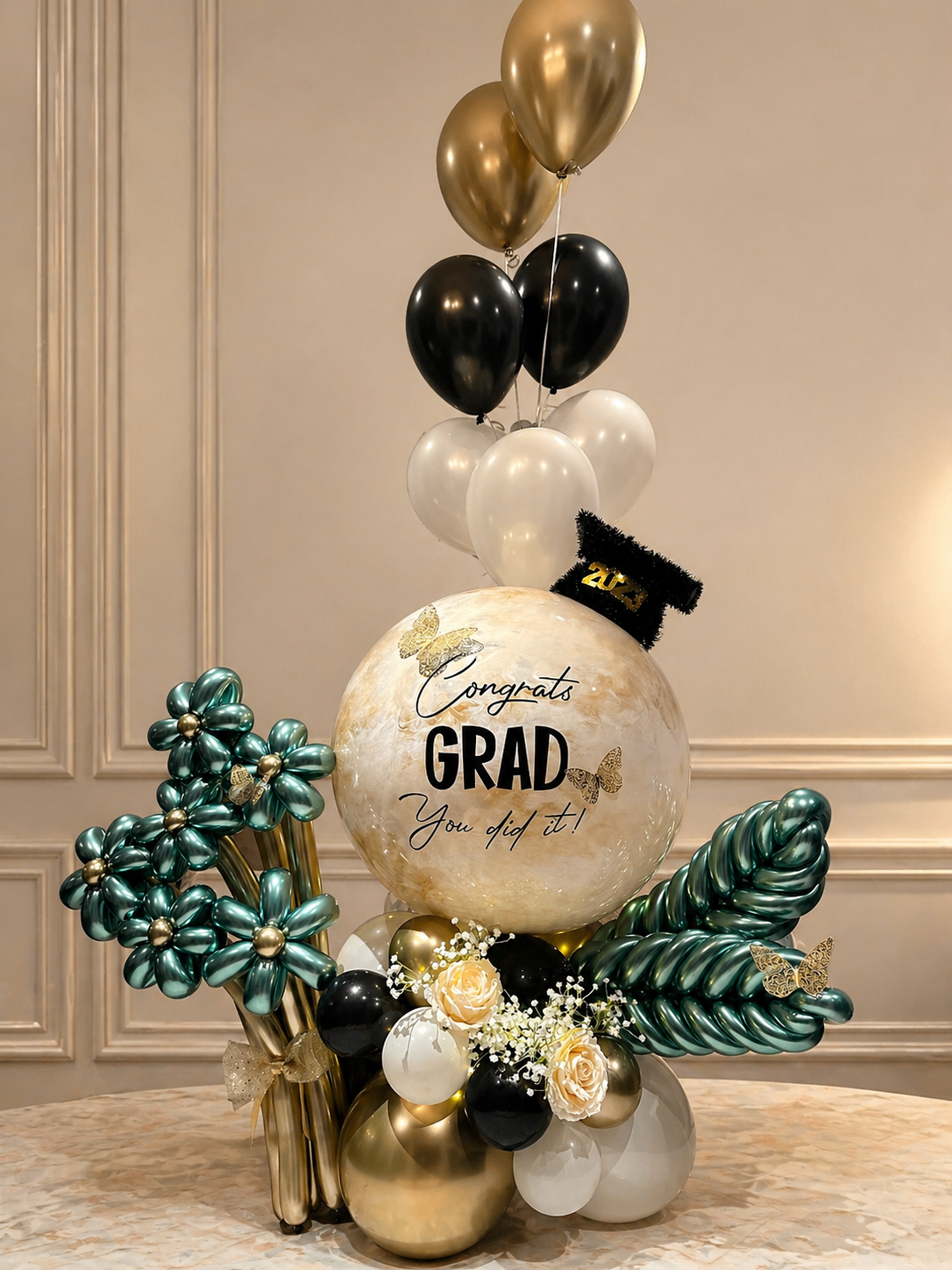 Golden Luxe Graduation Bouquet