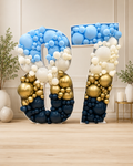 Luxe Number Balloon Mosaic