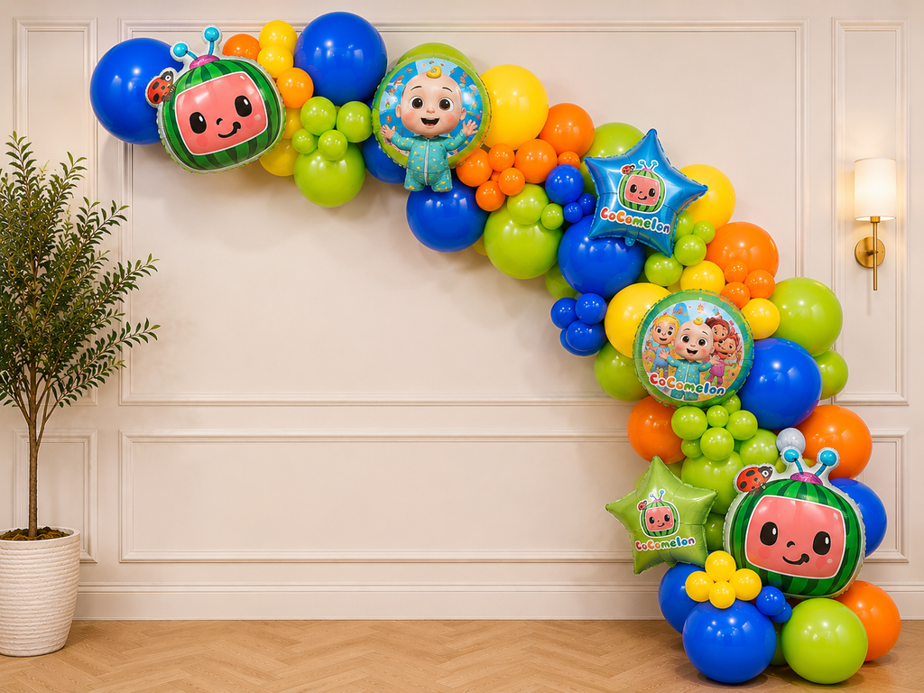 Couture Theme Garland with Luxury Foil Accents — 10 Ft.