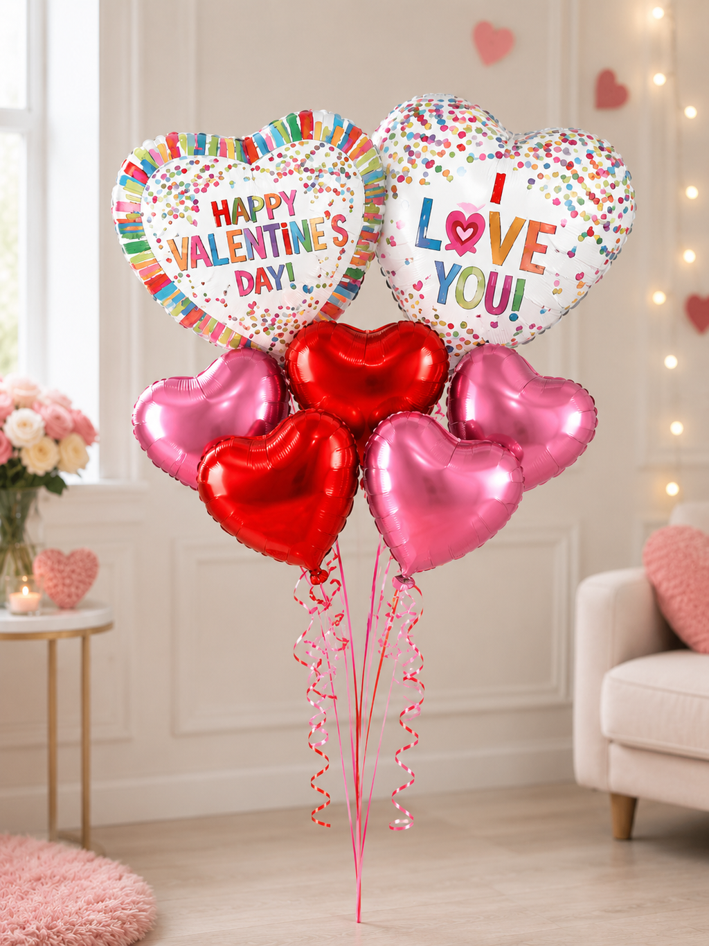 Rainbow Fringe Valentine's Day