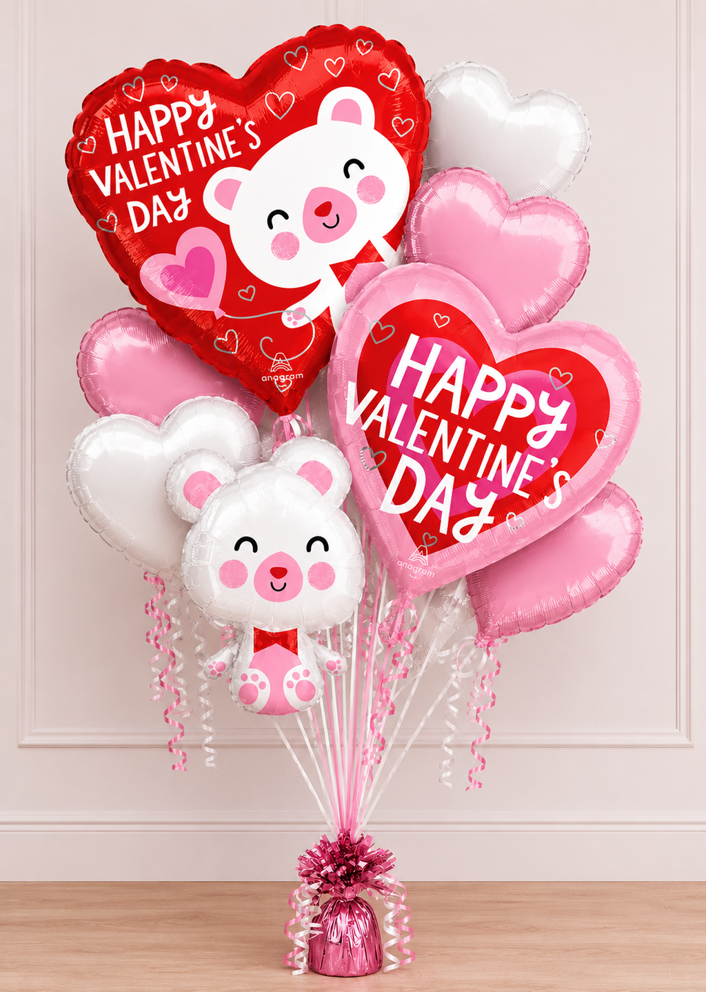 Floating Valentine's Bear