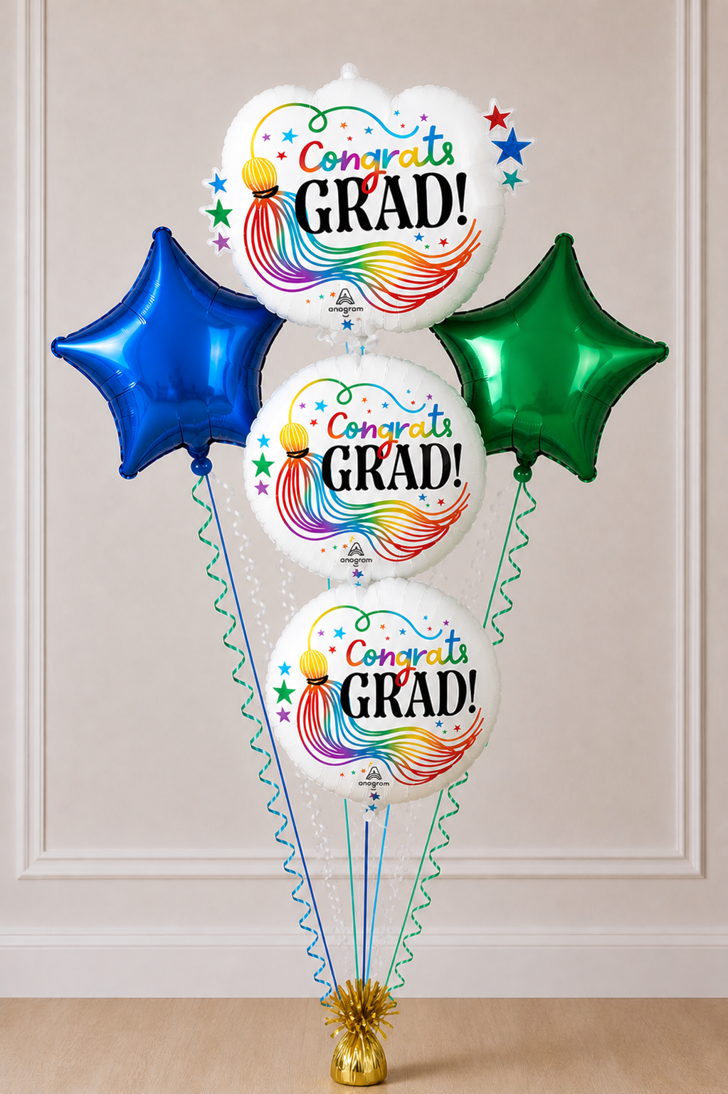 Congrats Grad Rainbow Tassel
