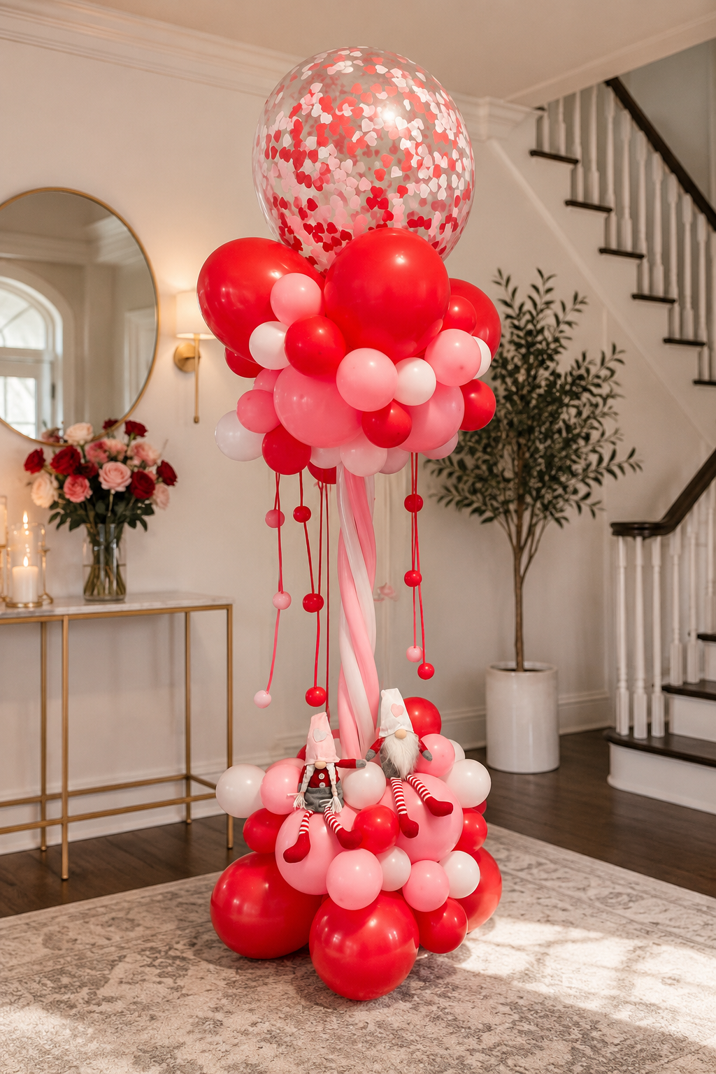 Confetti Luxe Balloon Column