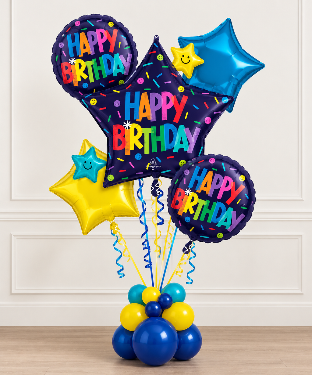 Bold Birthday Star