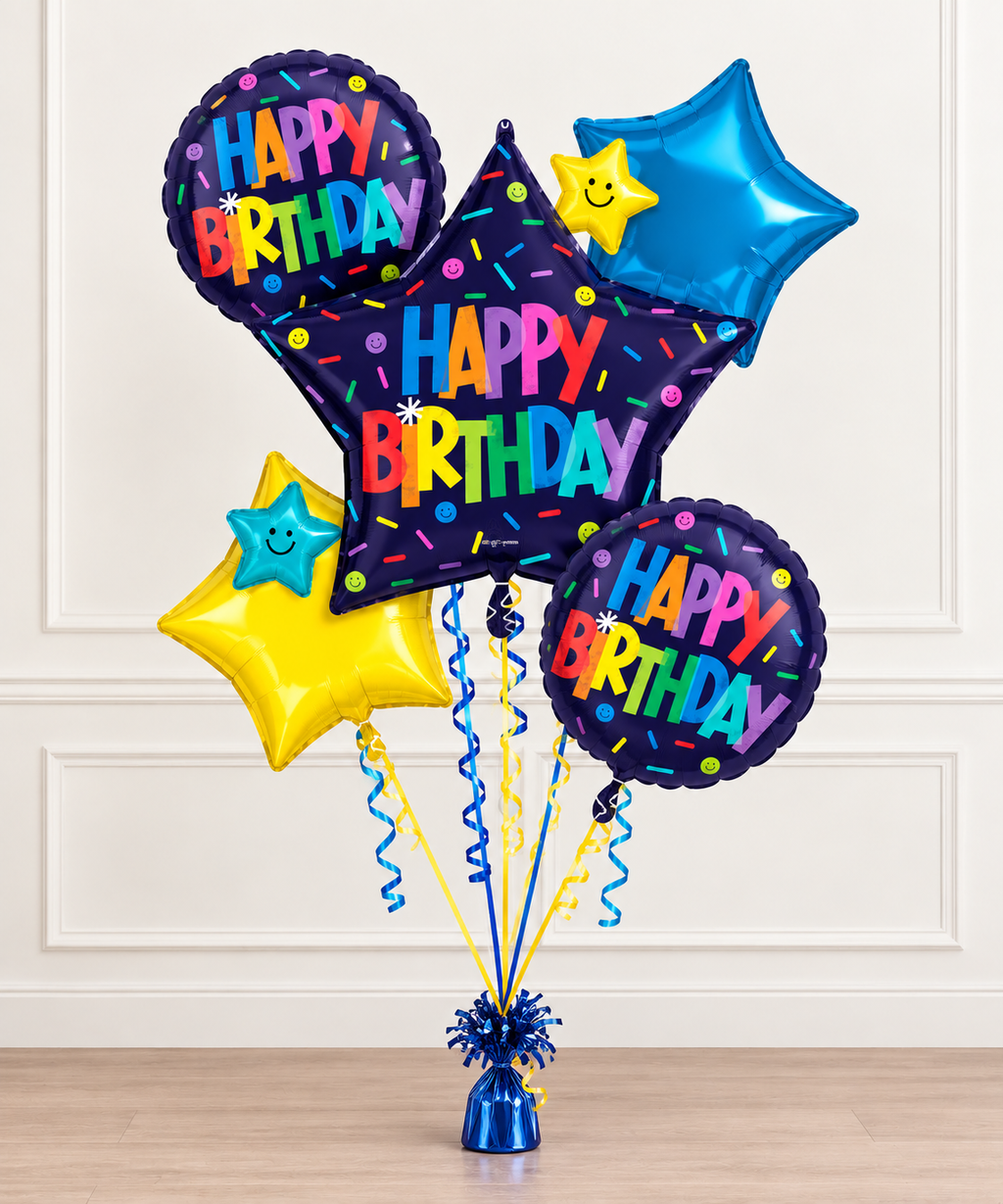 Bold Birthday Star