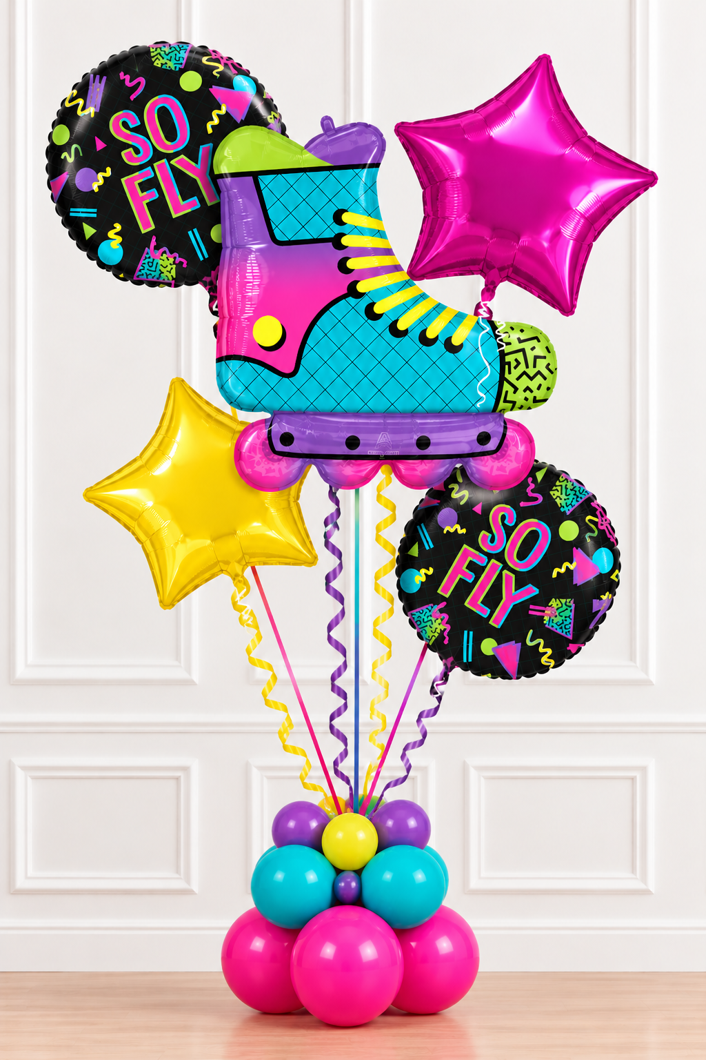 Retro Roller Skate Birthday